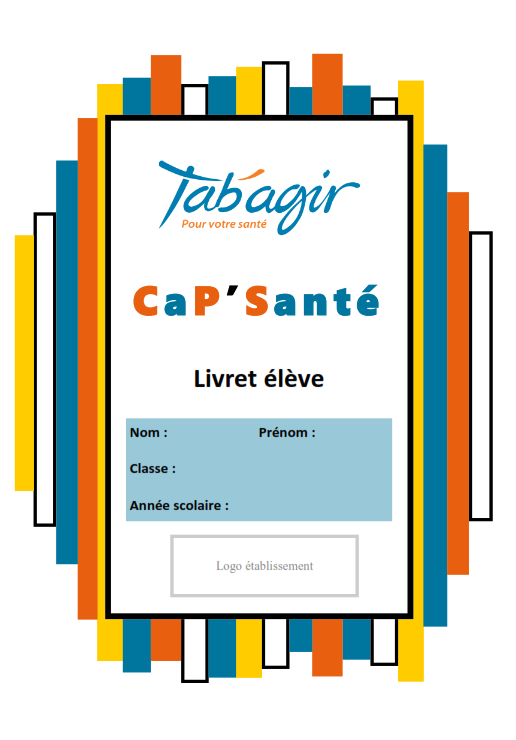 Page de garde Livret élève CaP'Santé